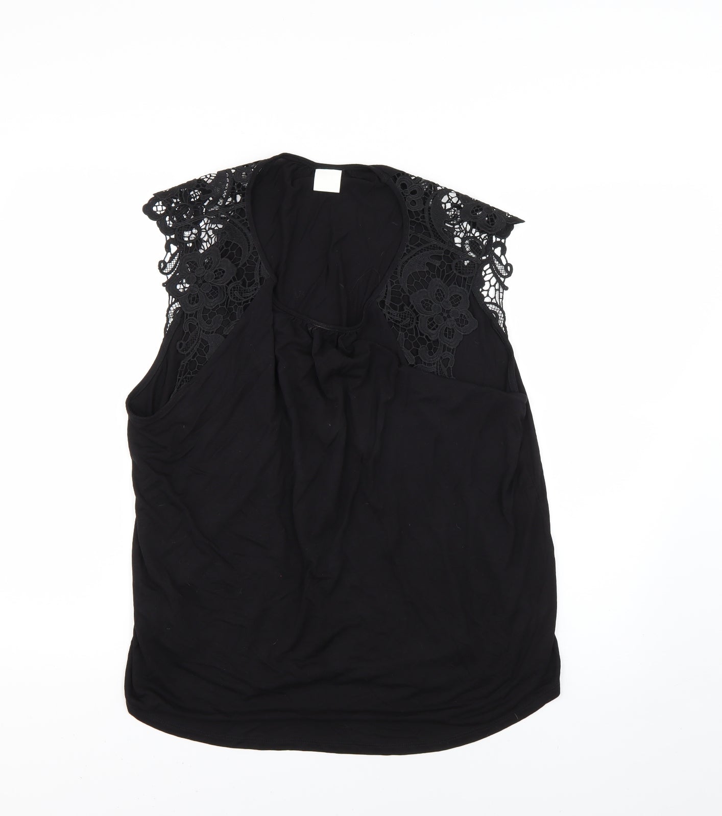 H&M Womens Black   Basic Blouse Size XL