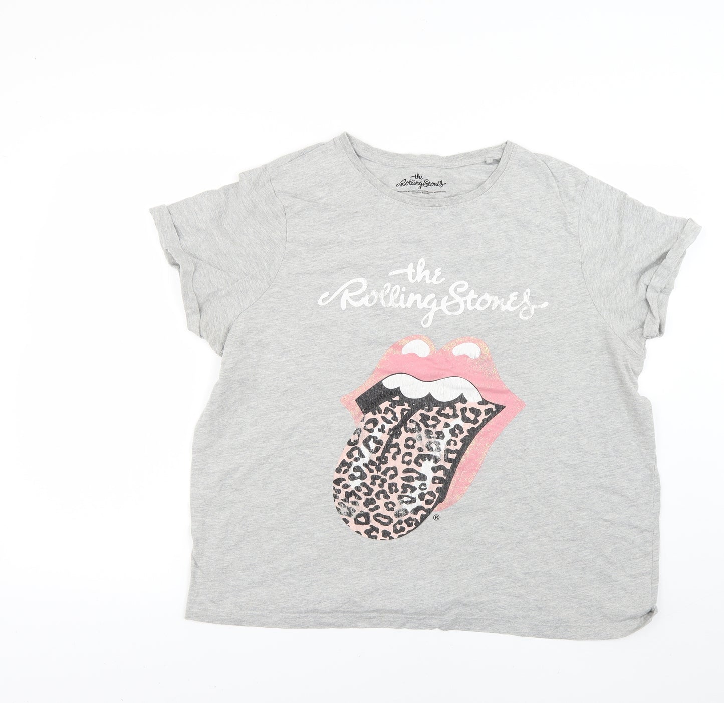 TU Womens Grey   Basic T-Shirt Size 18