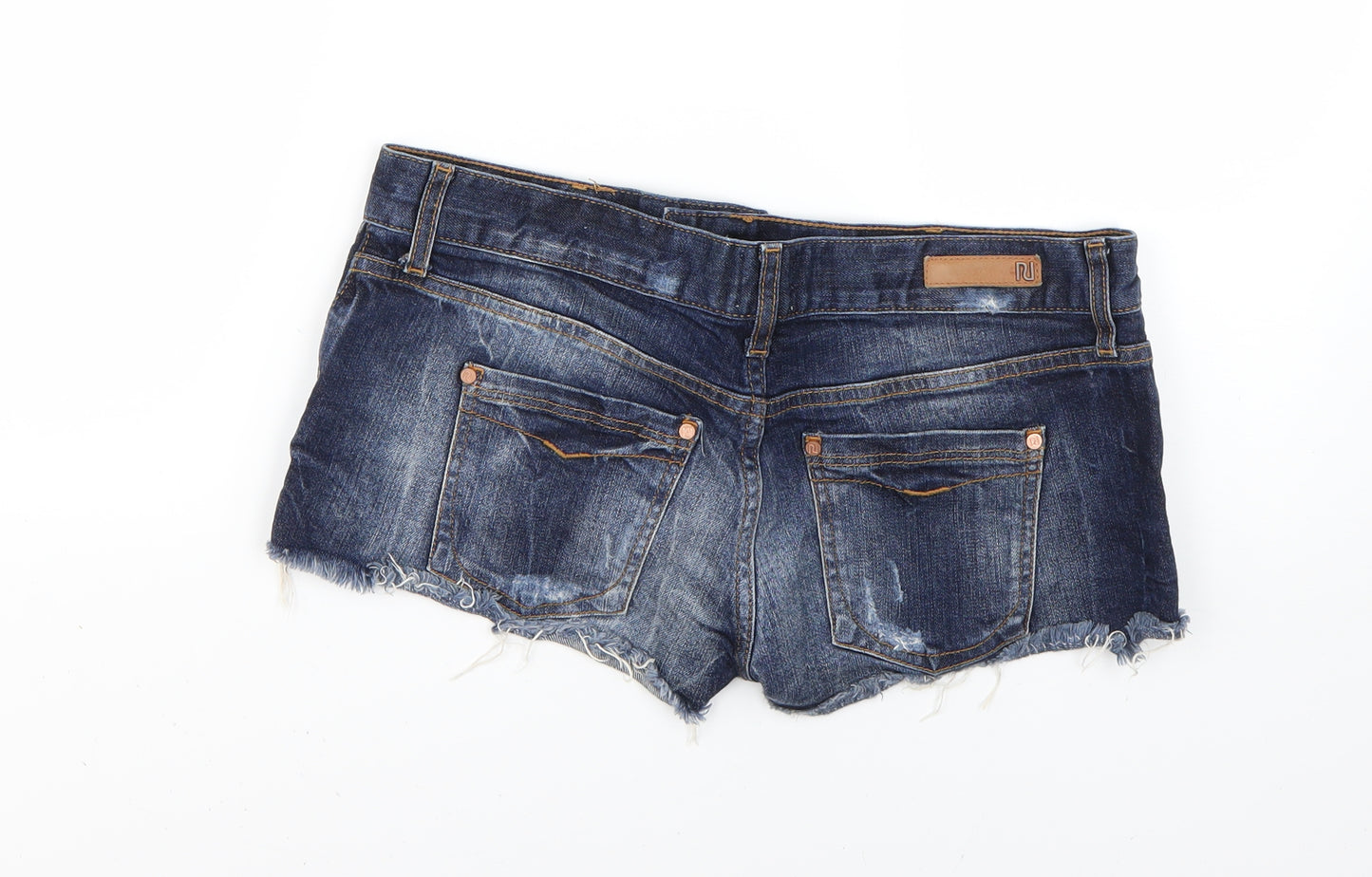 River Island Womens Blue   Cut-Off Shorts Size 12