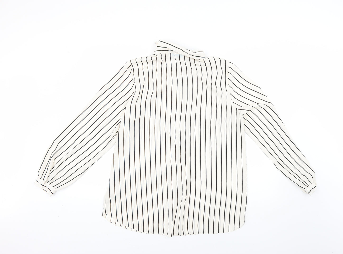 Primark Womens Multicoloured Striped  Basic Button-Up Size 14