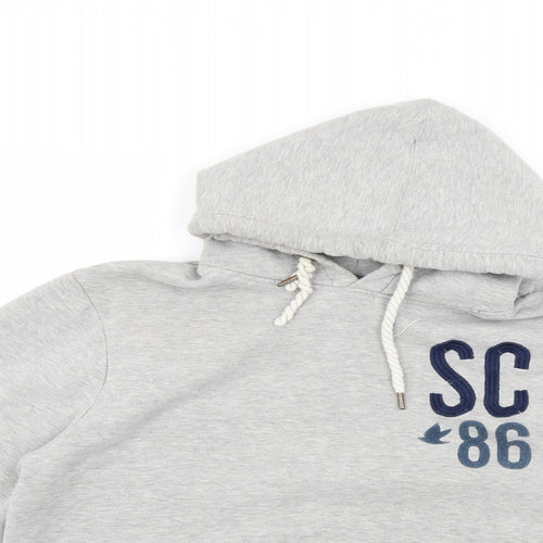 soulcal & co Mens Grey   Pullover Hoodie Size XL