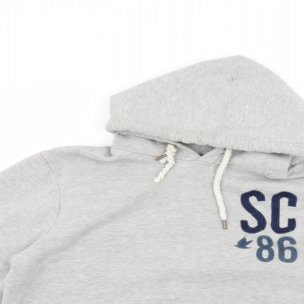 soulcal & co Mens Grey   Pullover Hoodie Size XL