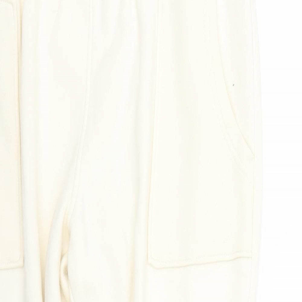 Primark Womens Beige   Jogger Trousers Size 14 L24 in