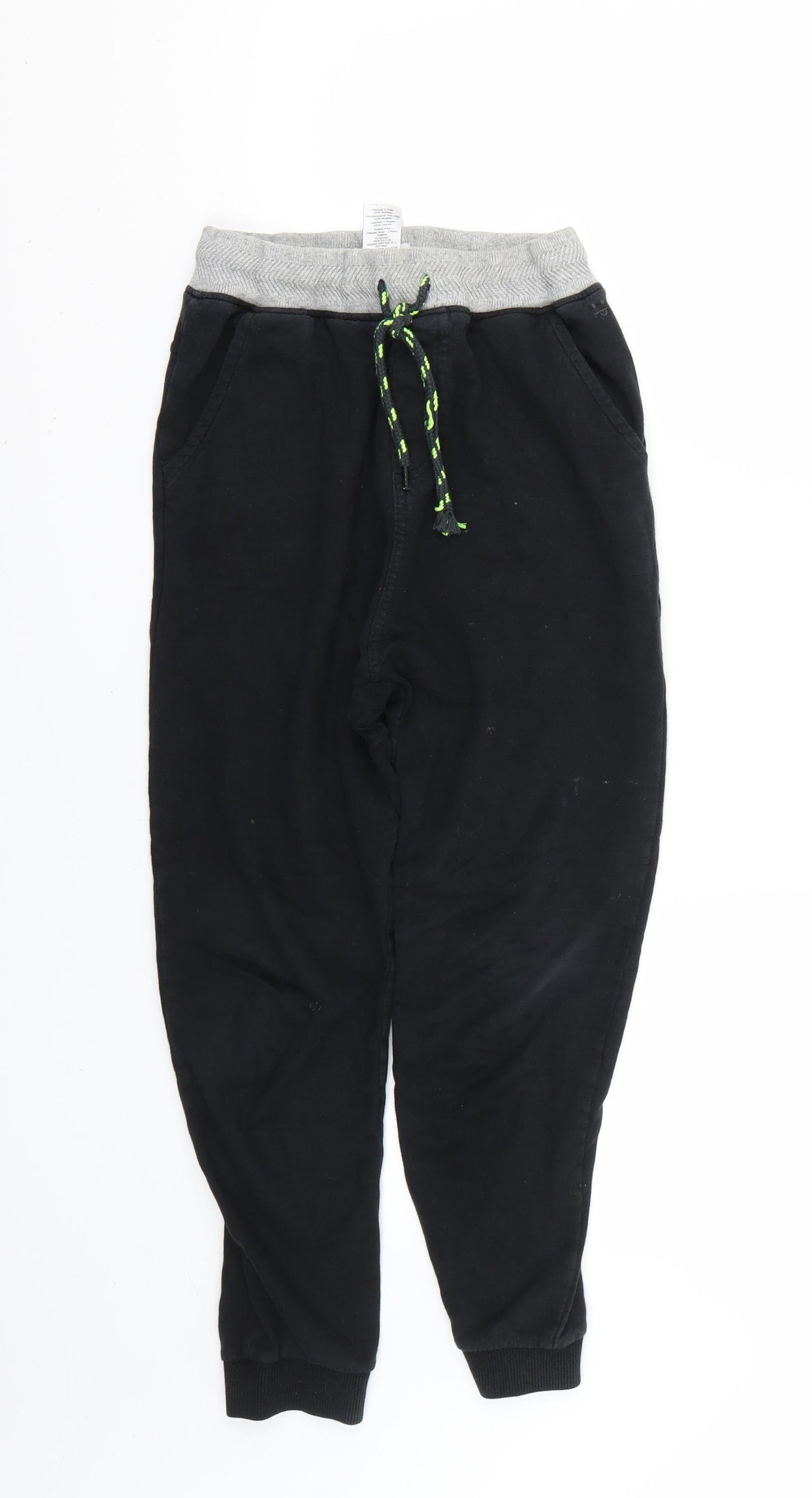 NEXT Boys Black   Jogger Trousers Size 9 Months
