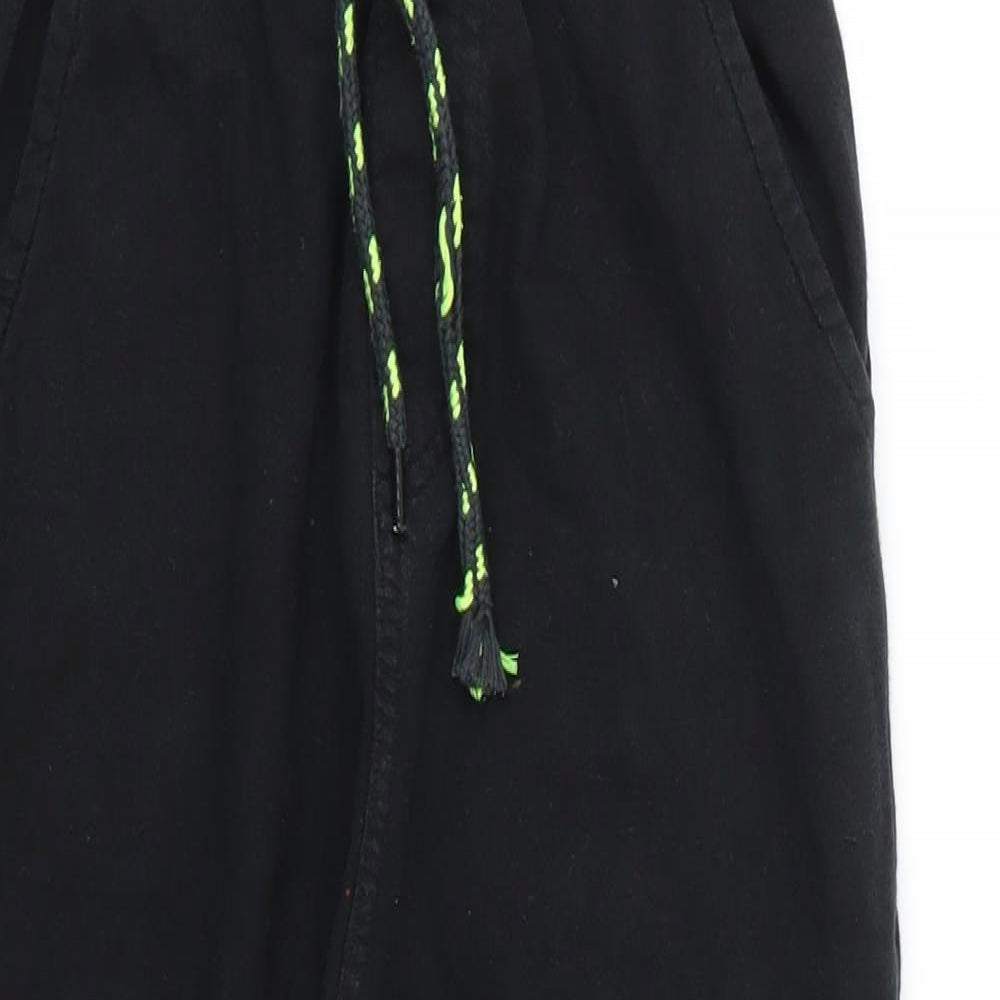 NEXT Boys Black   Jogger Trousers Size 9 Months