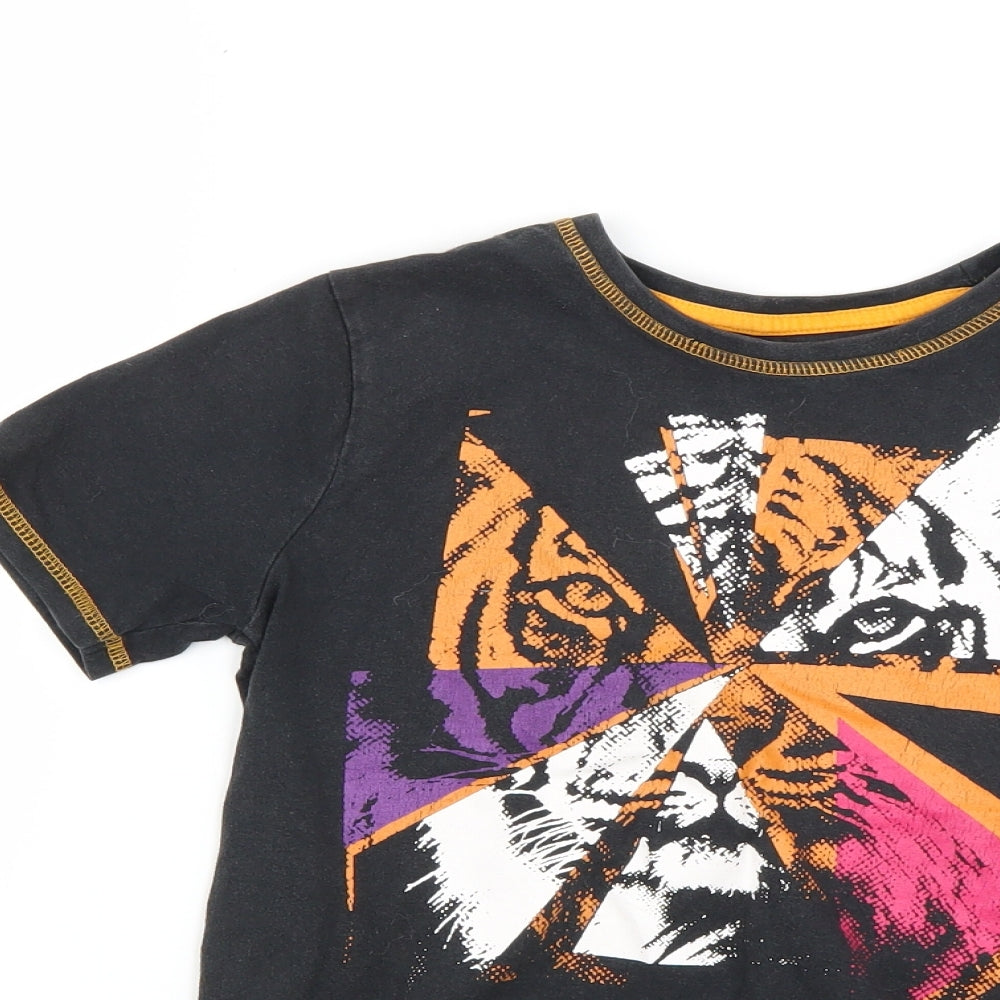 Cherokee Boys Black   Basic T-Shirt Size 8-9 Years