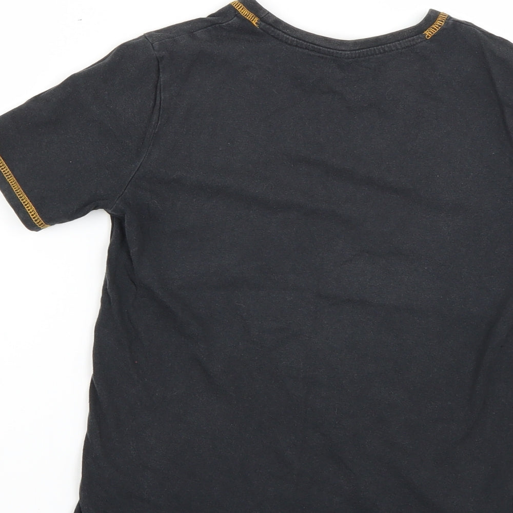 Cherokee Boys Black   Basic T-Shirt Size 8-9 Years