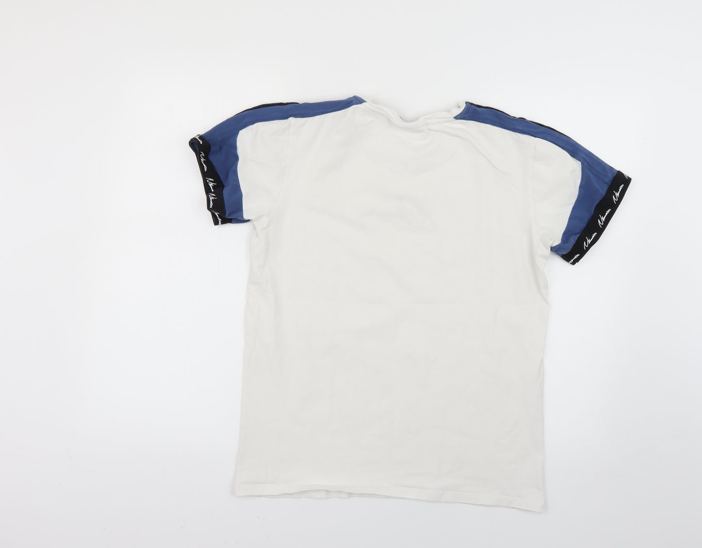 nimes Mens White    T-Shirt Size S