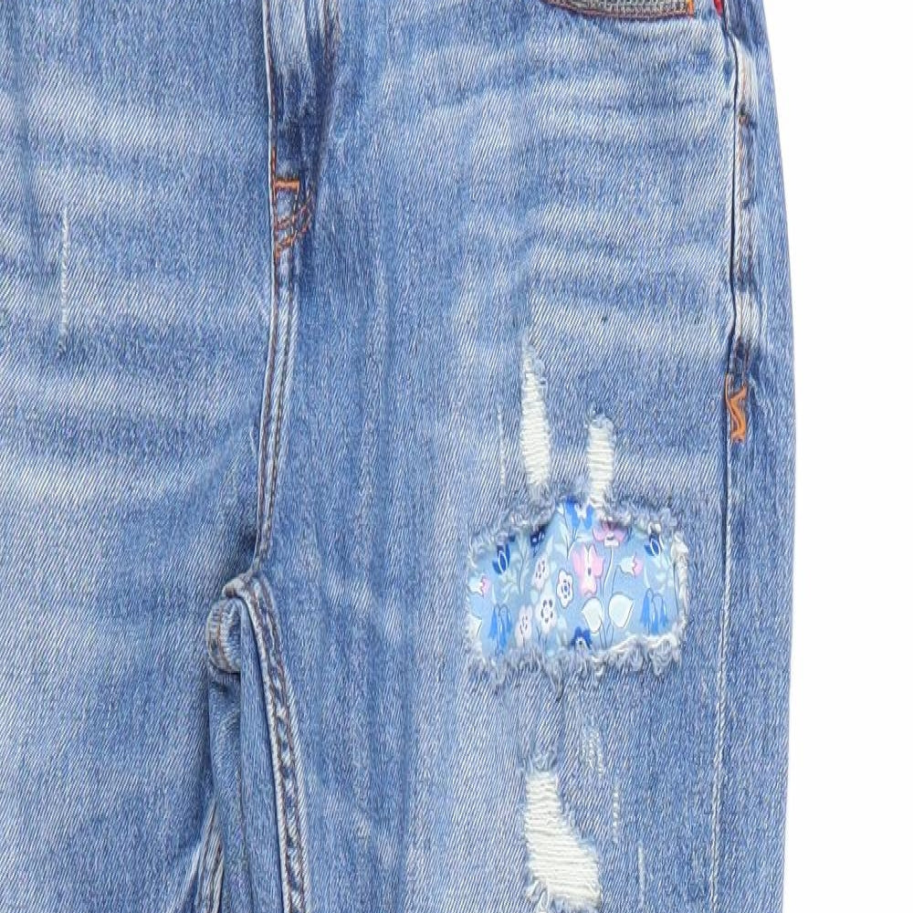 Zara Womens Blue   Straight Jeans Size 8 L26 in