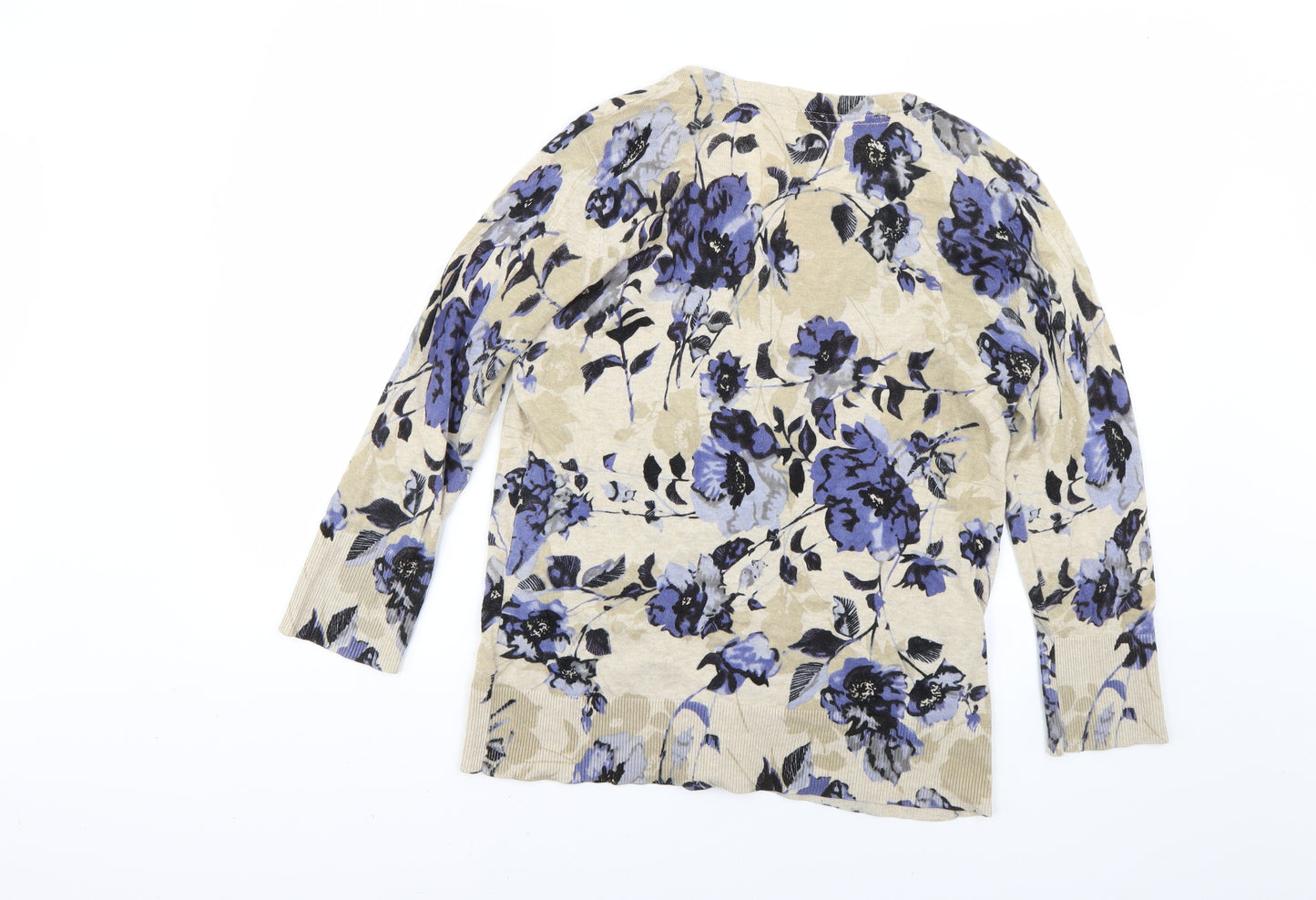 Kenar Womens Multicoloured Floral  Cardigan Jumper Size L