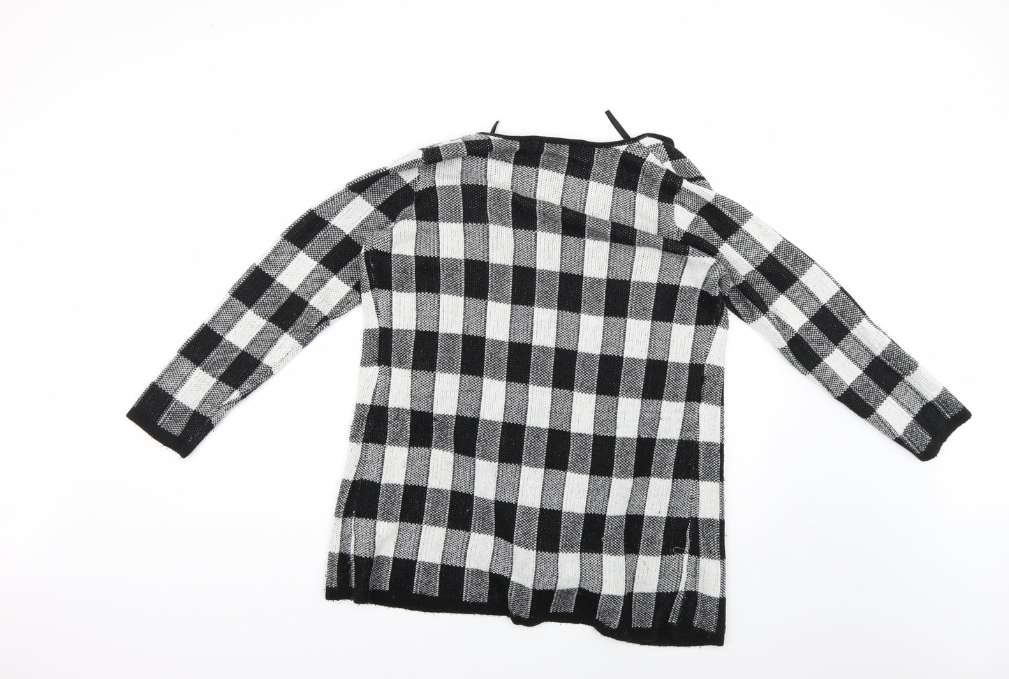 isle Womens Multicoloured Check  Cardigan Jumper Size 16