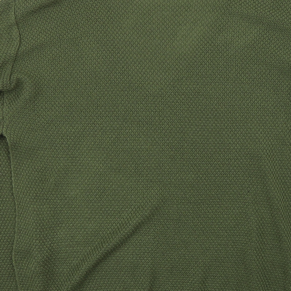 Boohoo Womens Green   Pullover Jumper Size M