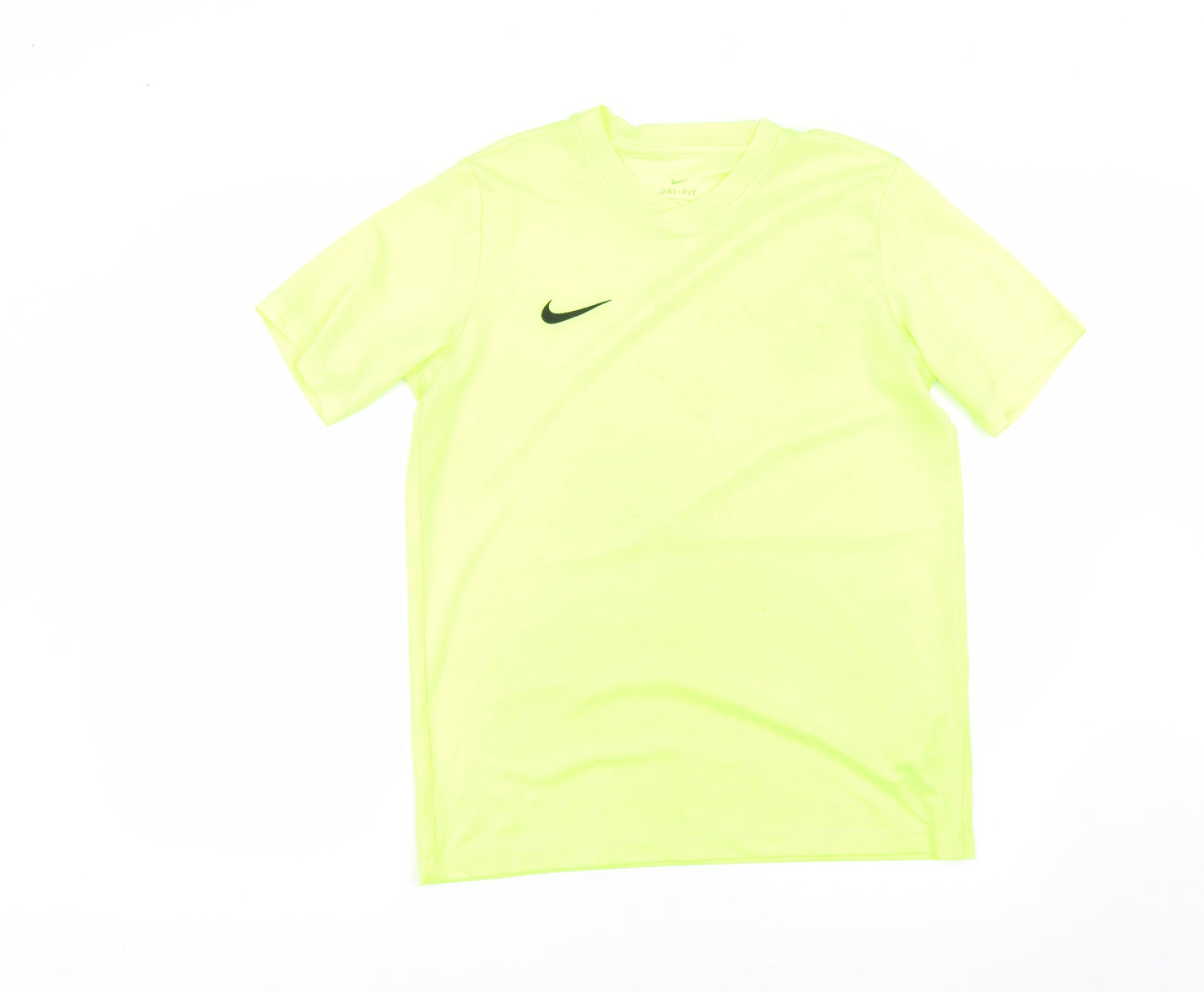 Nike Boys Yellow   Basic T-Shirt Size 14-15 Years