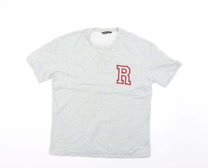 SheIn Mens Grey    T-Shirt Size S