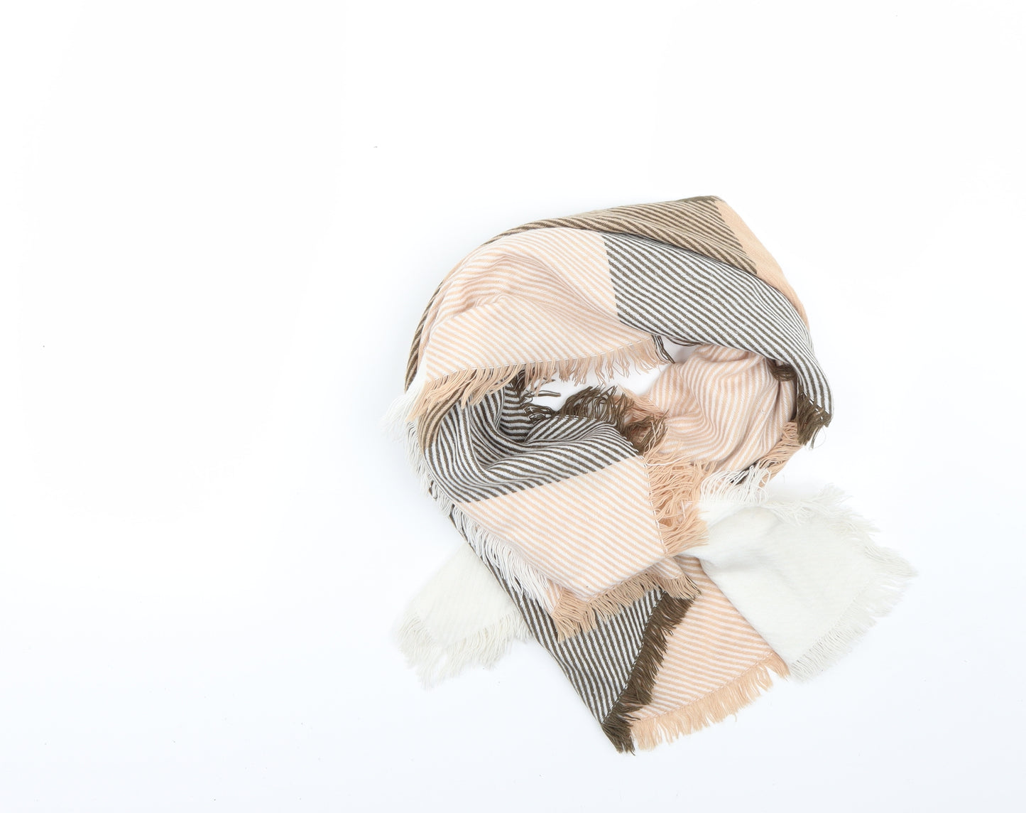 Preworn Womens Multicoloured Check   Scarf