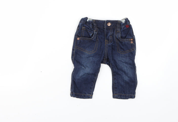 marks Baby Blue Cropped Jeans Size 3-6 Months