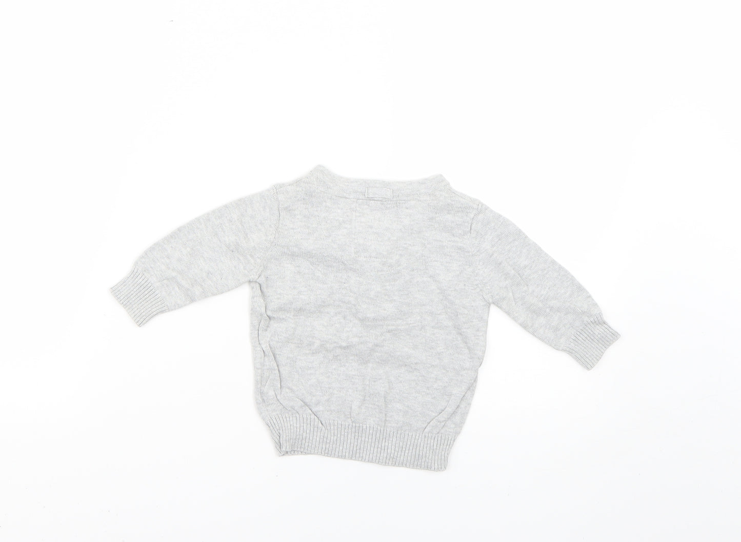 NEXT Baby Grey   Pullover Jumper Size 3-6 Months