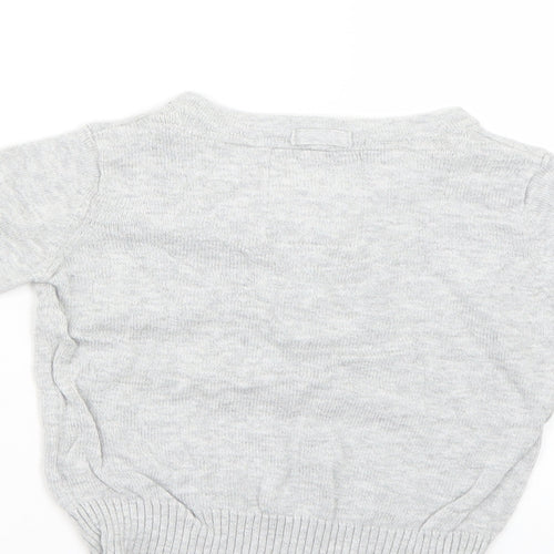 NEXT Baby Grey   Pullover Jumper Size 3-6 Months