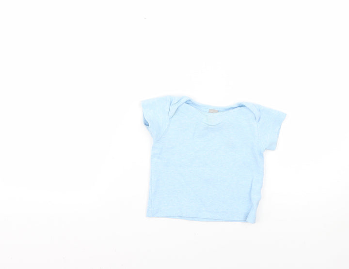 TU Baby Blue   Basic T-Shirt Size 3-6 Months