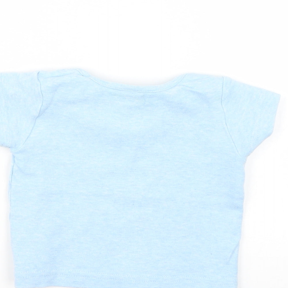 TU Baby Blue   Basic T-Shirt Size 3-6 Months