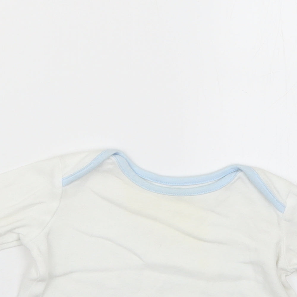 Marks and Spencer Baby White   Basic T-Shirt Size 3-6 Months