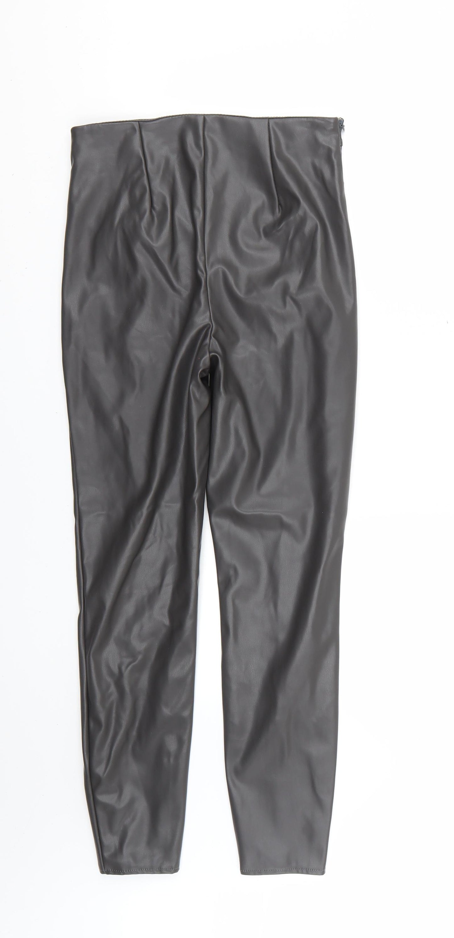 Missguided Womens Black   Trousers  Size 10 L26 in