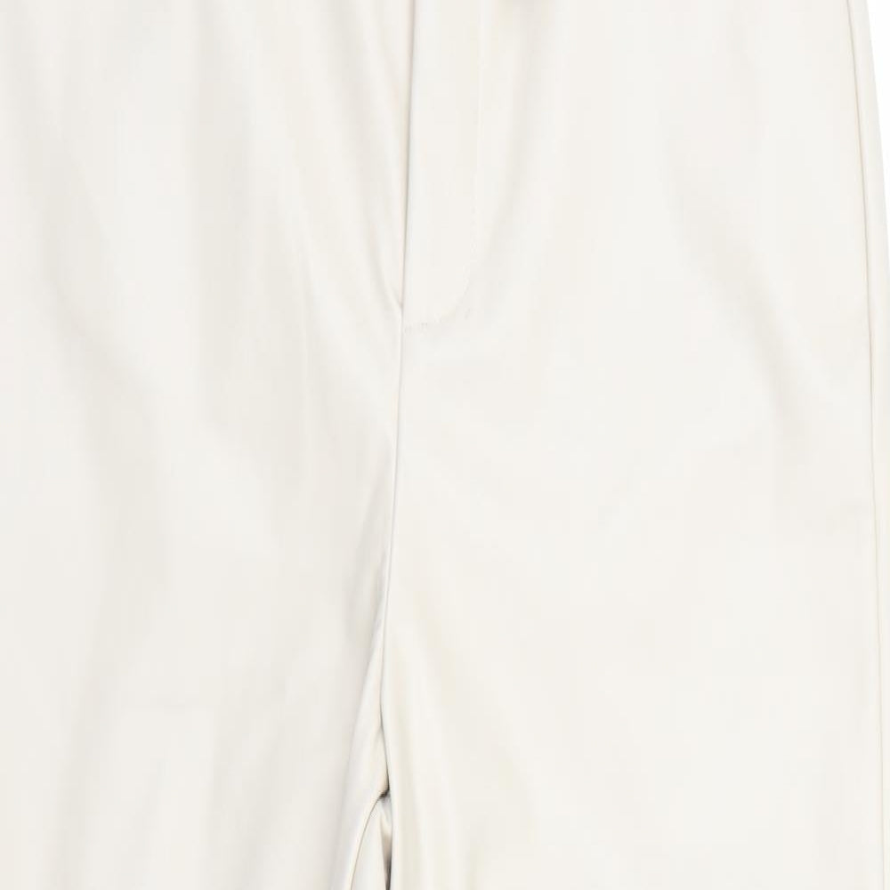 Missguided Womens Beige   Trousers  Size 12 L31 in