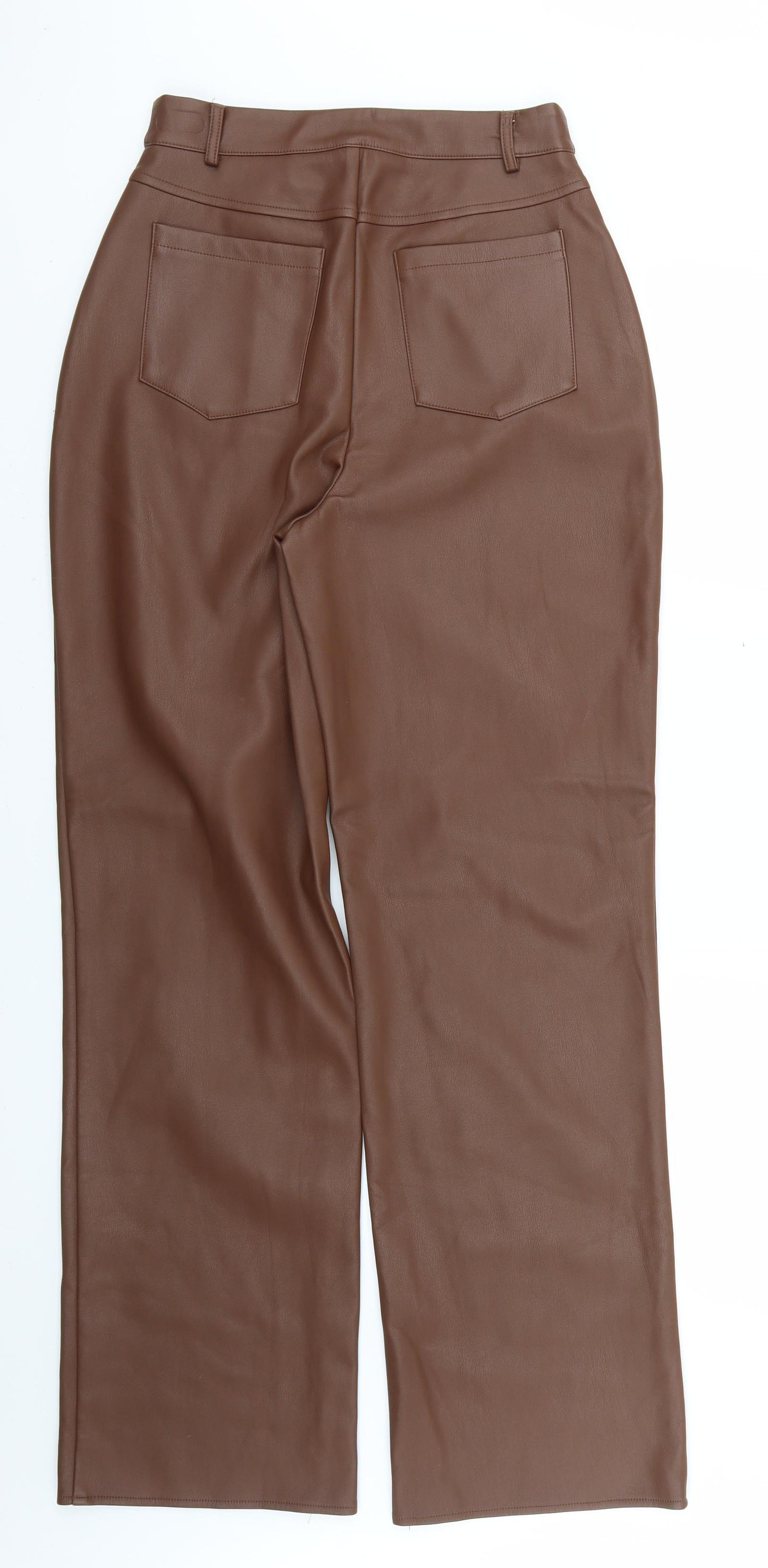 Missguided Womens Brown   Trousers  Size 8 L30 in