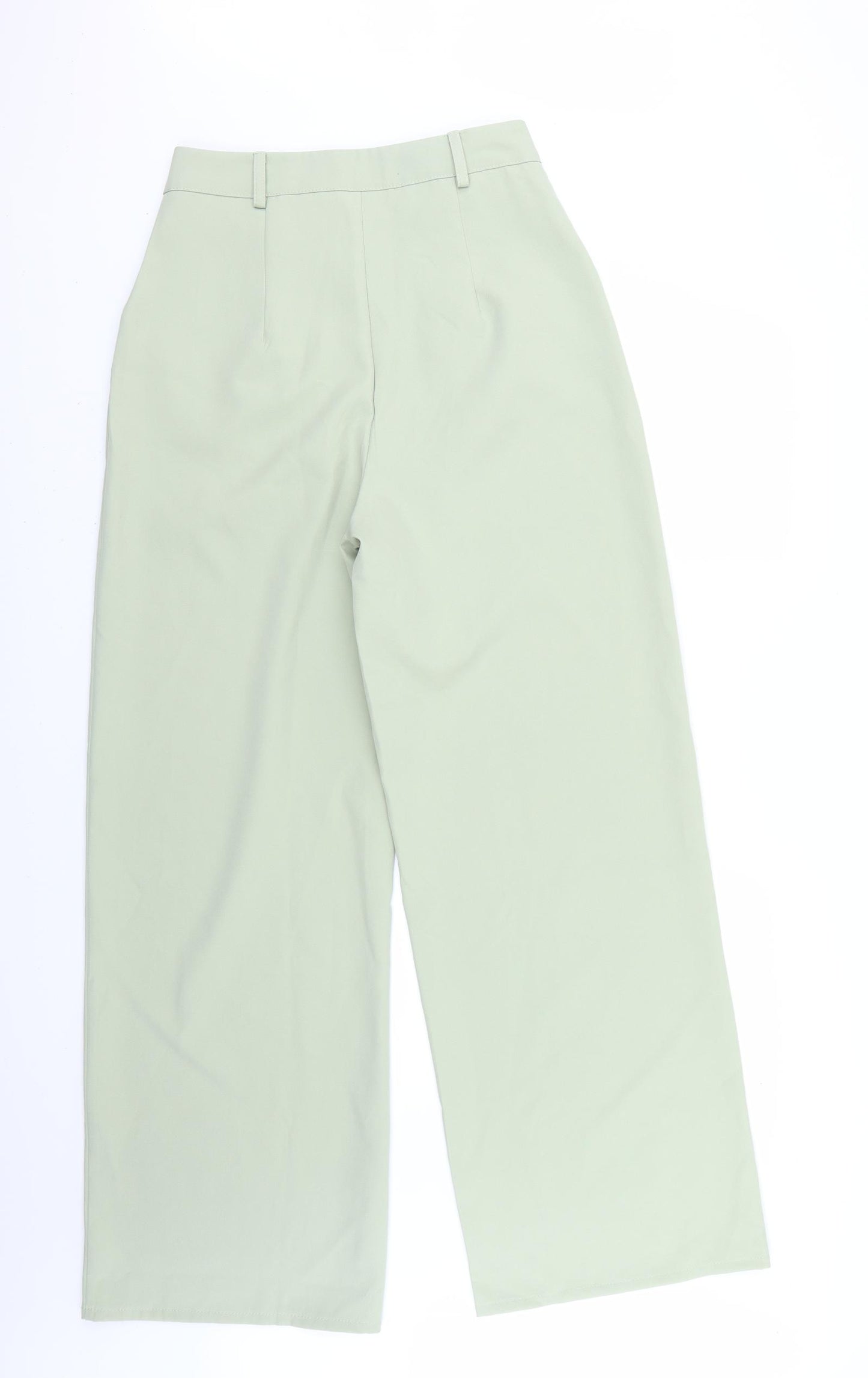 Missguided Womens Green   Trousers  Size 10 L31 in