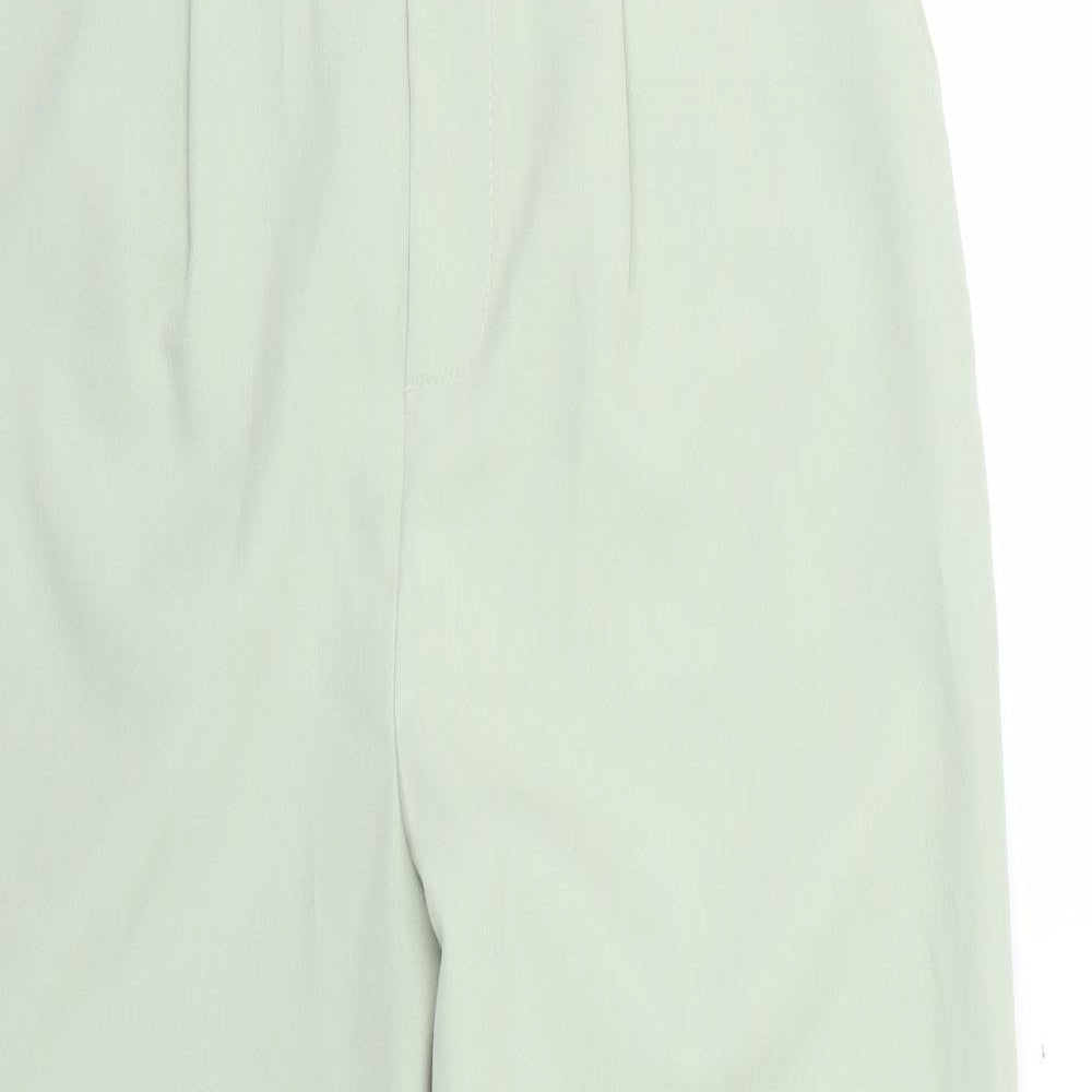 Missguided Womens Green   Trousers  Size 10 L31 in