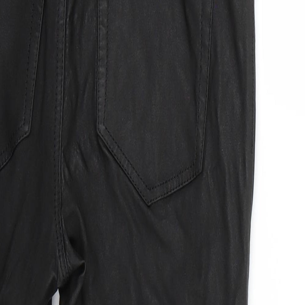 H&M Womens Black   Cropped Jeans Size 8 L24 in