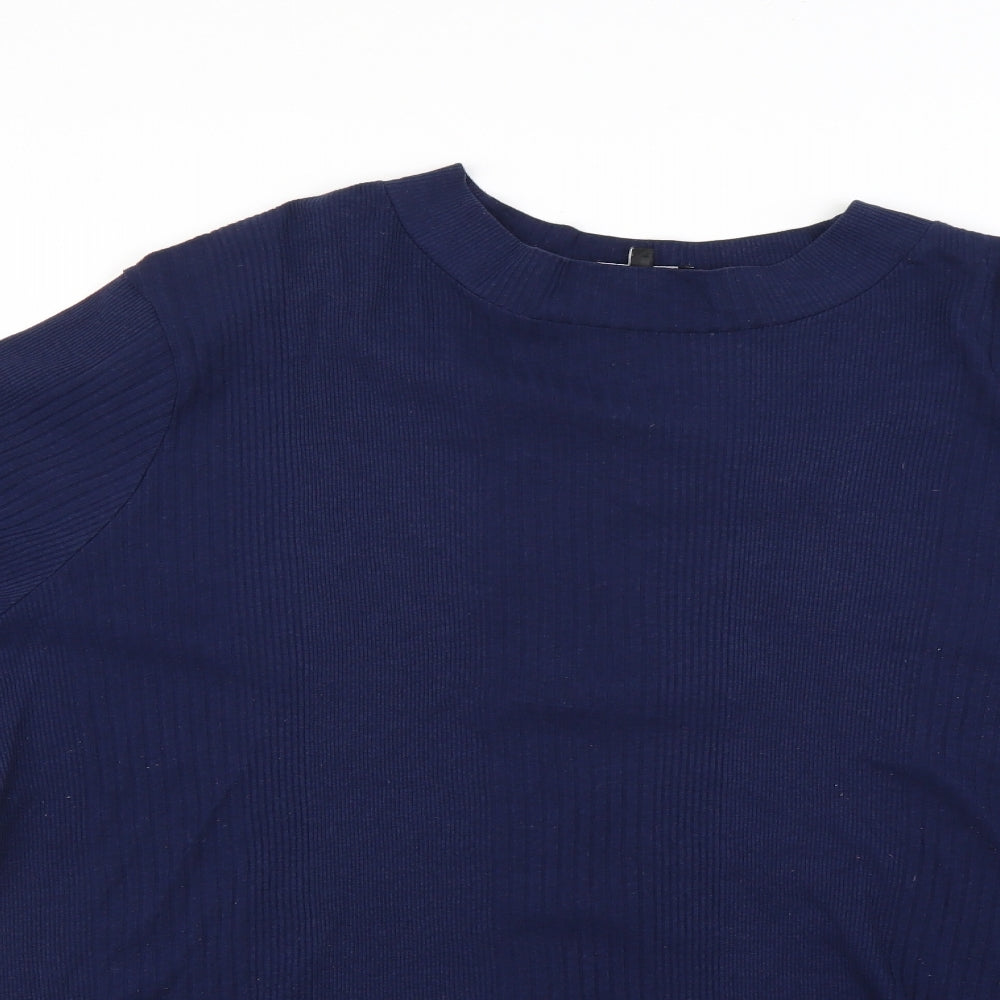 New Look Womens Blue   Basic T-Shirt Size 32