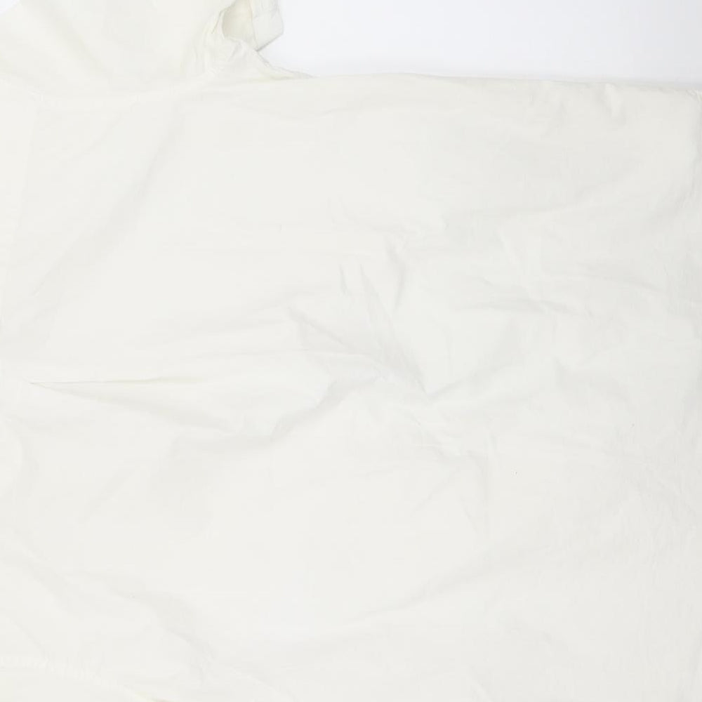 River Island Mens White    Dress Shirt Size M