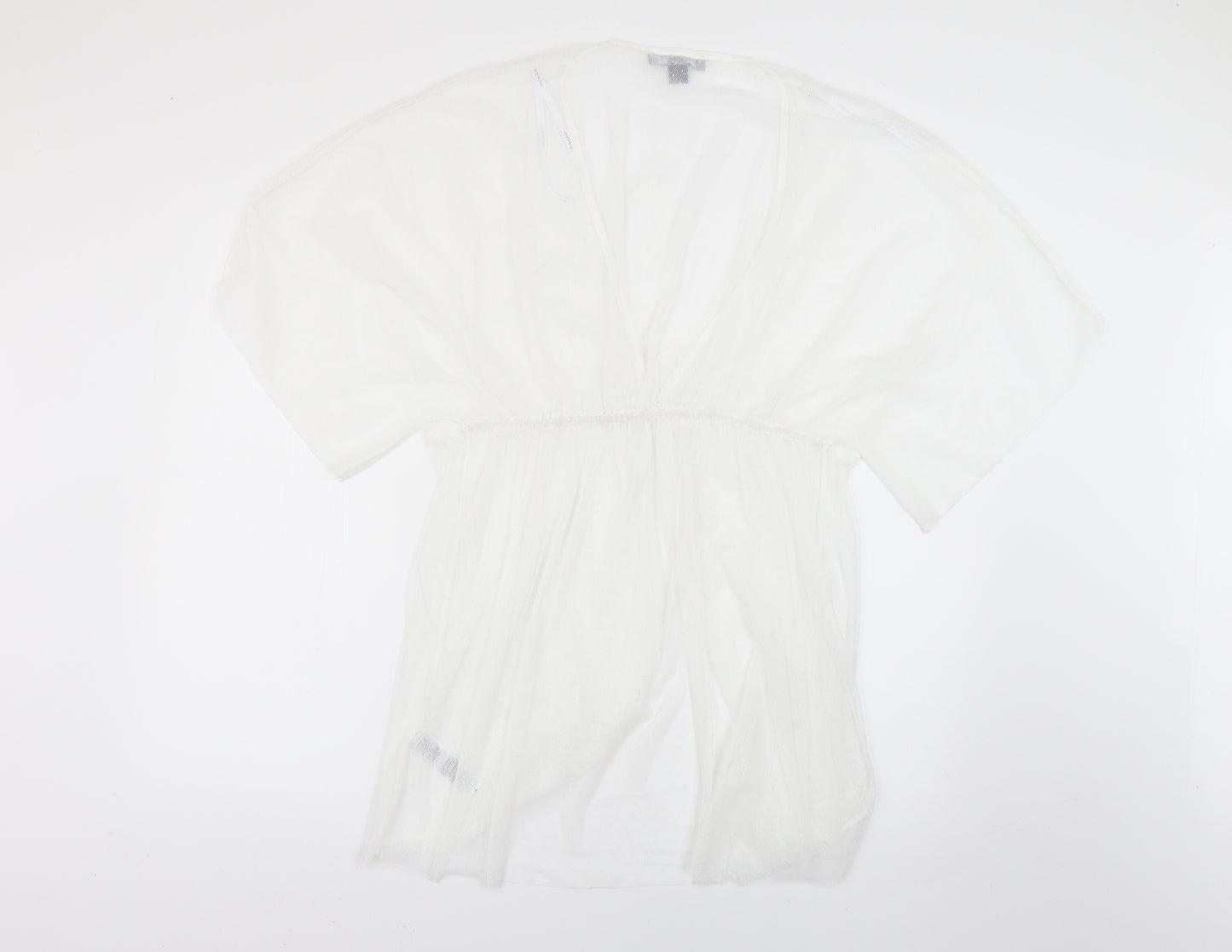 Primark Womens White   Cardigan Jumper Size 12