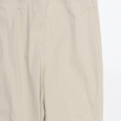 m&S Womens Beige   Trousers  Size 10 L26 in
