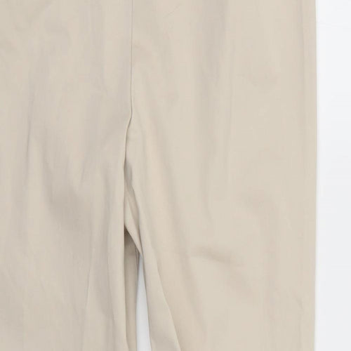 m&S Womens Beige   Trousers  Size 10 L26 in