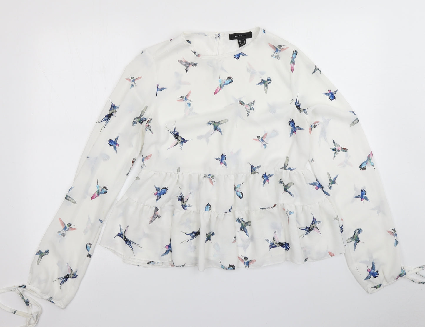 Atmosphere Womens White   Basic Blouse Size 12