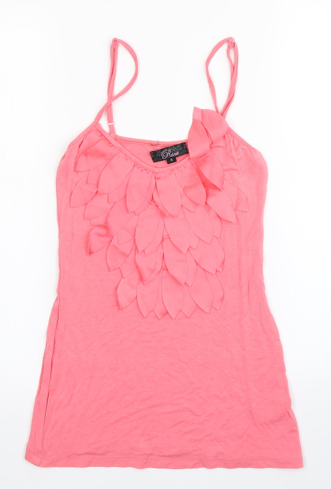 Rare Womens Pink   Camisole T-Shirt Size 8
