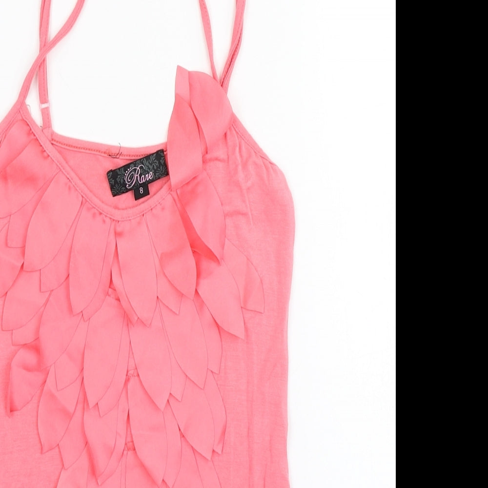 Rare Womens Pink   Camisole T-Shirt Size 8