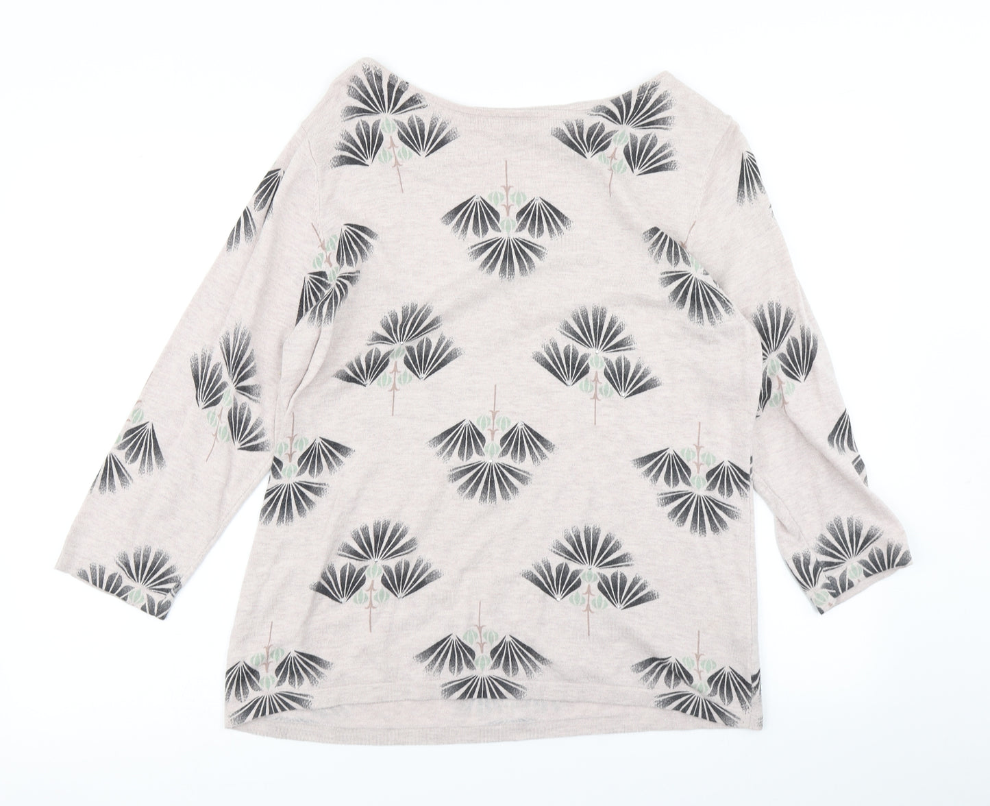 NEXT Womens Pink Floral  Basic T-Shirt Size 18