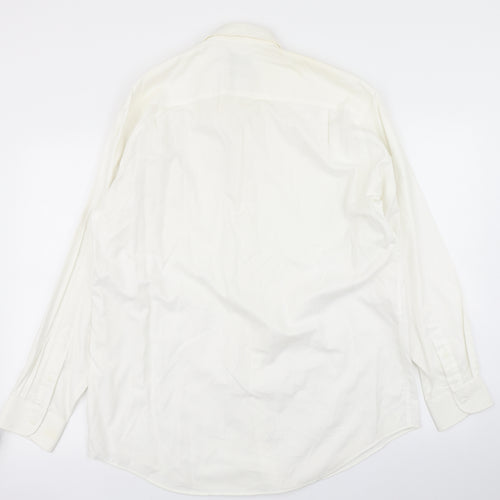 Debenhams Mens White    Dress Shirt Size 15.5