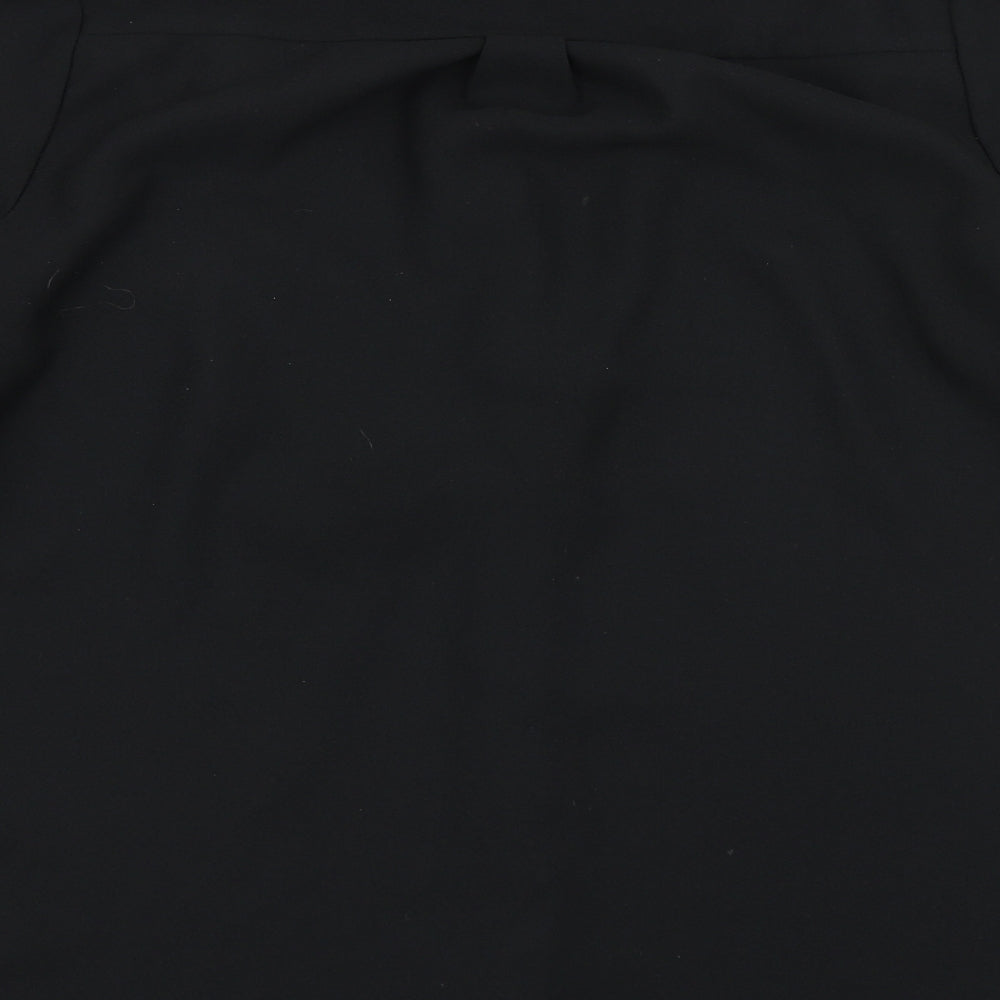 River Island Womens Black   Basic Button-Up Size 12