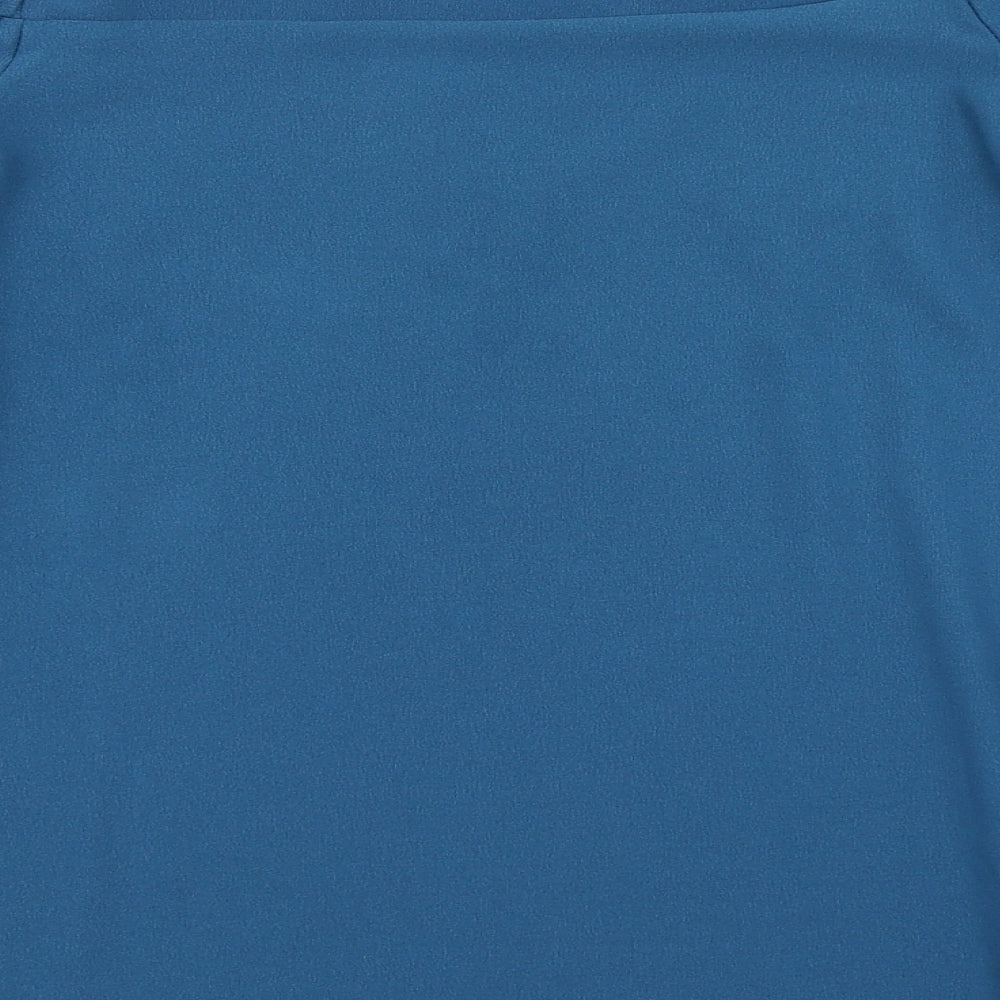 River Island Womens Blue   Basic Blouse Size 8