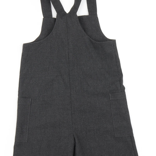 George Girls Grey   Playsuit One-Piece Size 5-6 Years