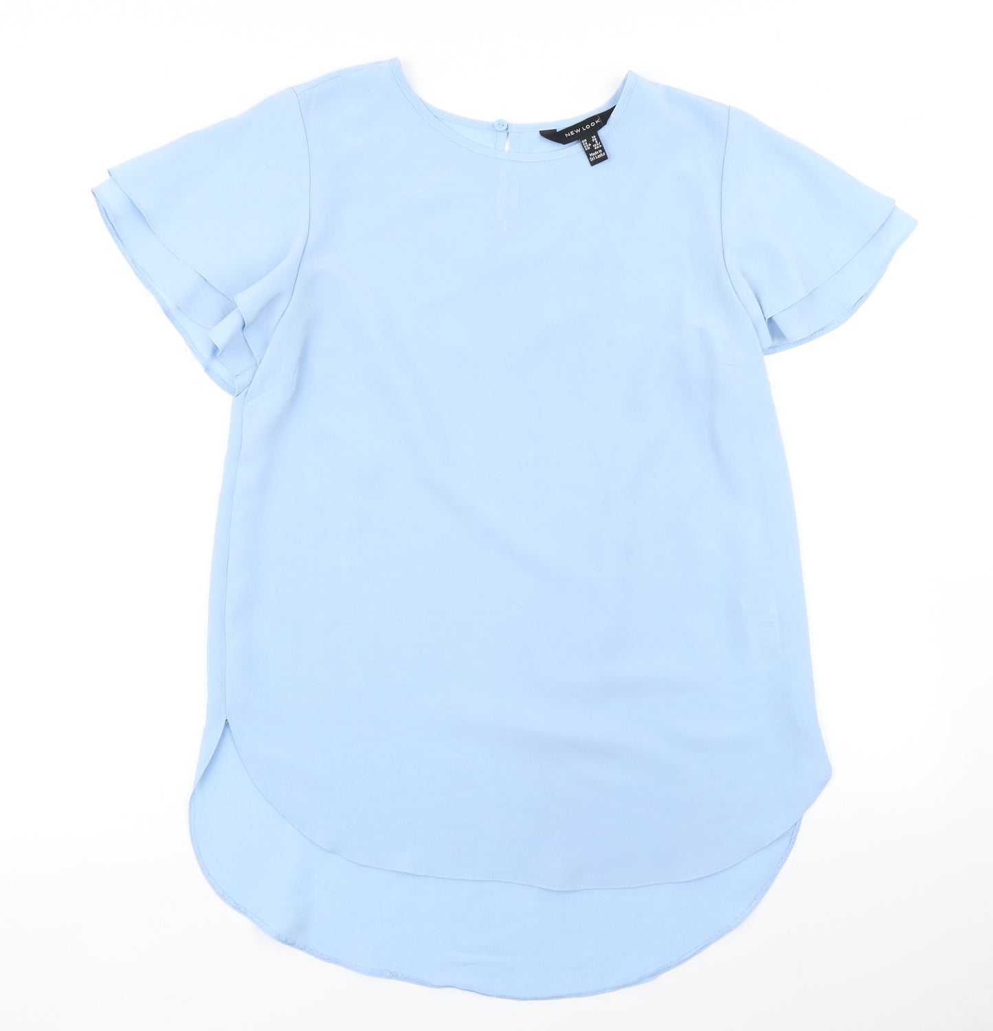 New Look Womens Blue   Basic Blouse Size 10