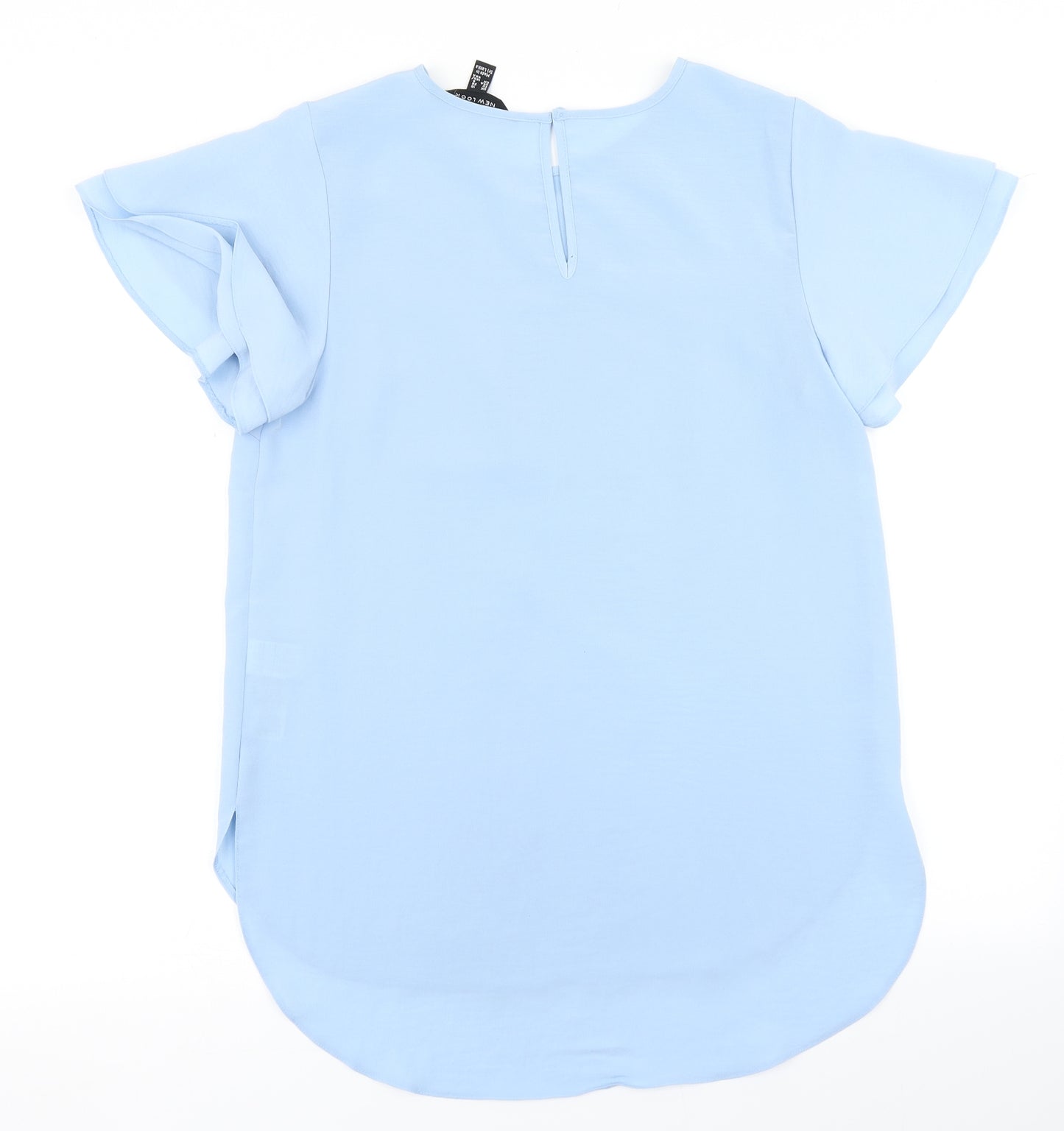 New Look Womens Blue   Basic Blouse Size 10