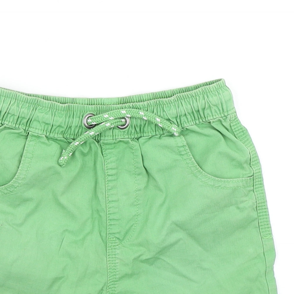 George Boys Green   Cargo Shorts Size 3-4 Years
