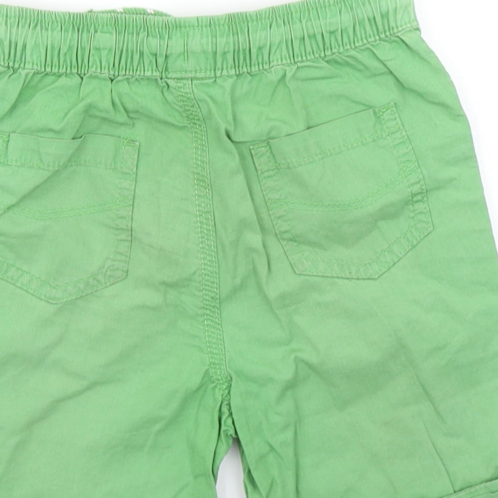 George Boys Green   Cargo Shorts Size 3-4 Years