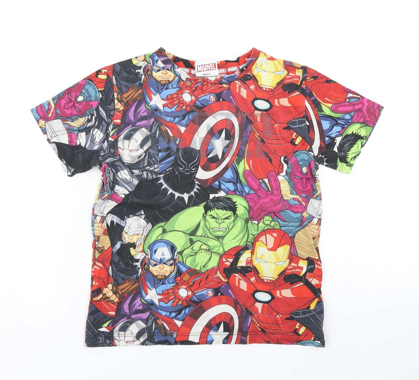 NEXT Boys Red   Basic T-Shirt Size 5 Years  - Marvel Superheroes