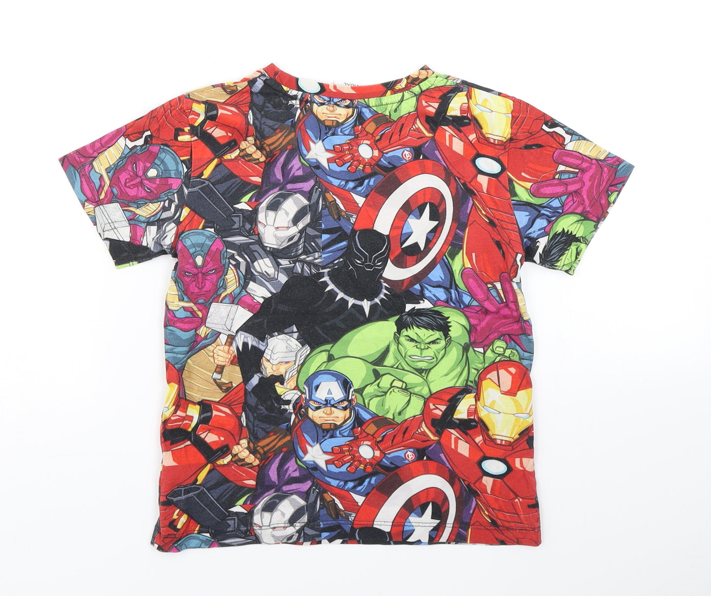 NEXT Boys Red   Basic T-Shirt Size 5 Years  - Marvel Superheroes